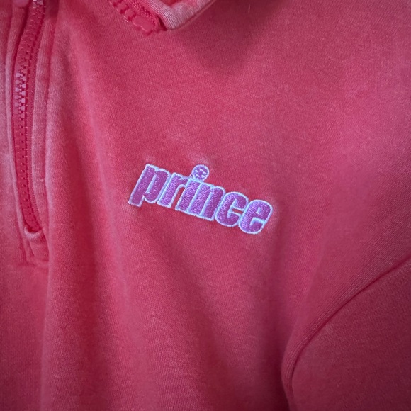 PRINCE Quarter zip red sweatshirt 💕 - Picture 2 of 4
